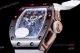 AAA Replica Richard Mille RM011 Ceramic Chronograph Watch With White Rubber Band (6)_th.jpg